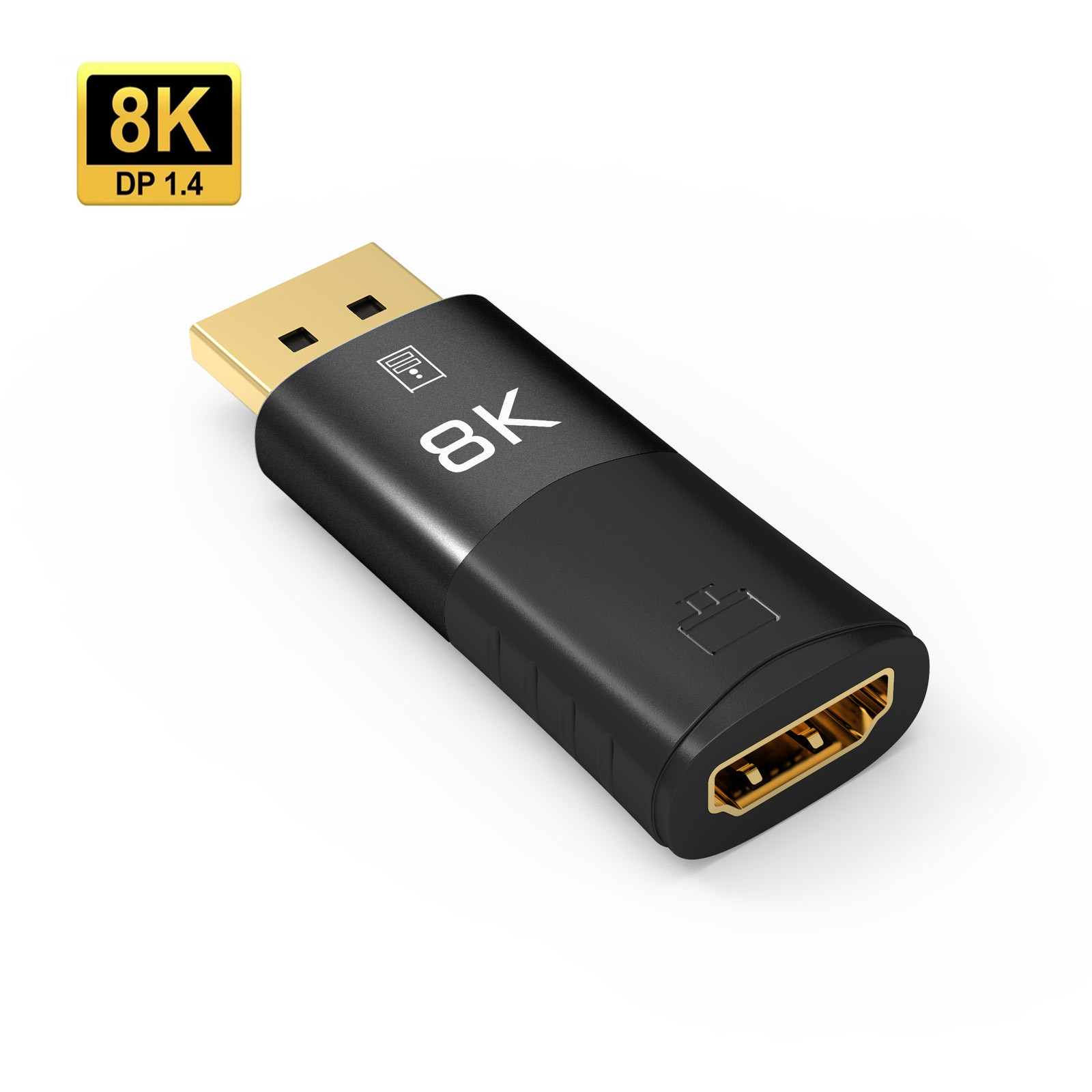 ÷ Ʈ-HDMI ȣȯ  Ŀ÷, DP 1.4-HD 2.1, - ̺  ͽٴ, , 8K @ 30Hz, 4K @ 120Hz